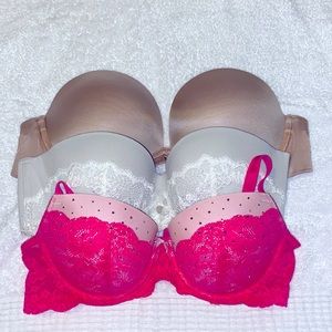 Set of 3 Victoria Secret bras